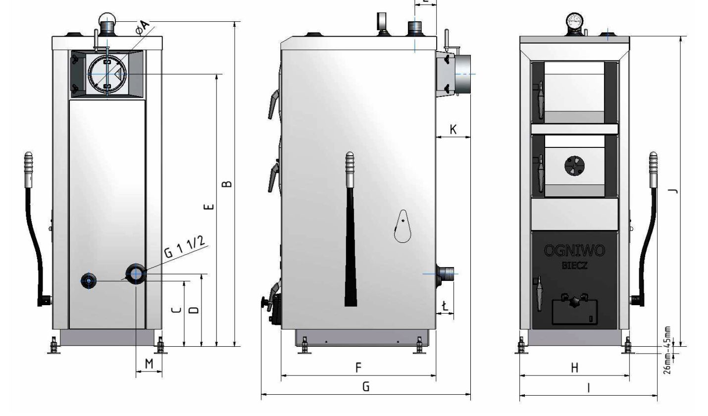 Abmessungen Classic DS